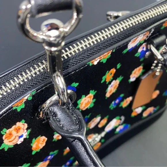 Coach Dark Tea Rose Japanese Satchel - Picture 8 of 8